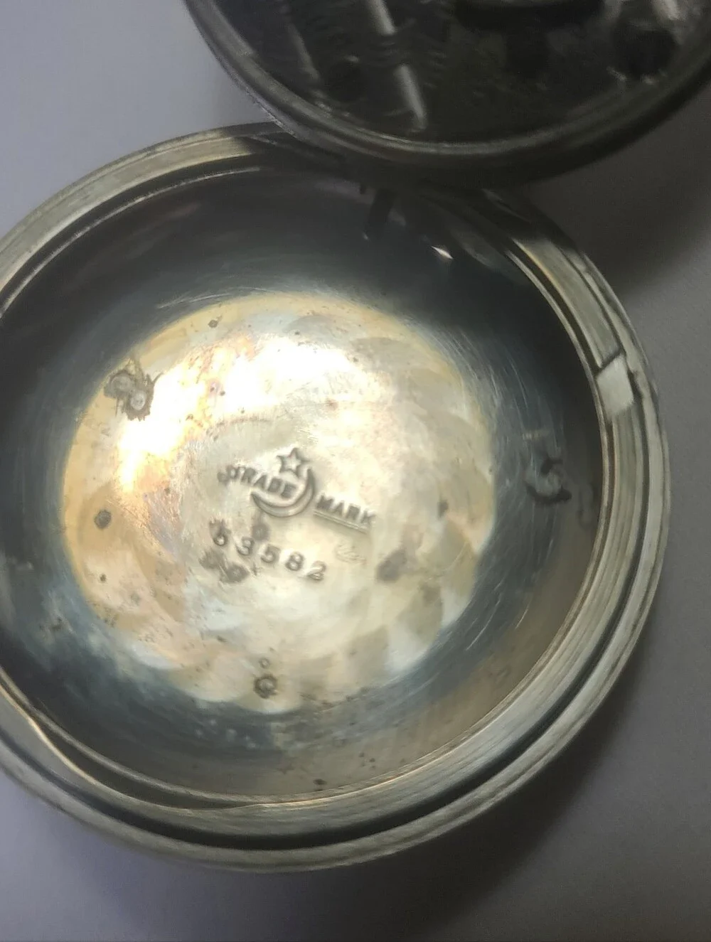 Elgin National Watch Co. Nickel Silver Pocket Watch For Parts Or Repair